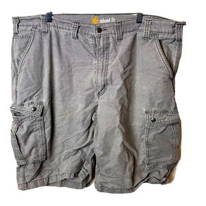 Carhartt Rugged Cargo Relaxed Fit Work Shorts Mens Size 44 Gray Pockets